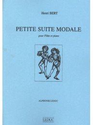 Henri Bert: Petite Suite Modale (noty na příčnou flétnu, klavír)