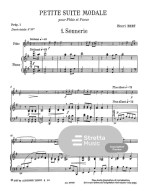 Henri Bert: Petite Suite Modale (noty na příčnou flétnu, klavír)