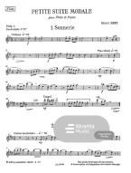 Henri Bert: Petite Suite Modale (noty na příčnou flétnu, klavír)