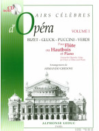 Airs célebres d'Opéras Vol.1 (noty na příčnou flétnu, klavír)(+audio)
