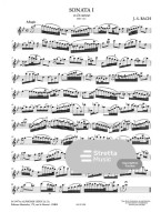 Johann Sebastian Bach: 6 Sonates & Partitas Vol.1 BWV 1001-1003-1005 (noty na zobcovou flétnu, klavír)