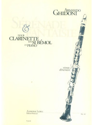 Armando Ghidoni: Serenade Et Fantaisie (noty na klarinet, klavír)