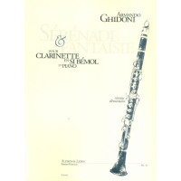 Armando Ghidoni: Serenade Et Fantaisie (noty na klarinet, klavír)