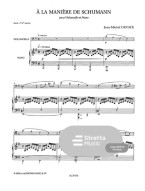 Jean-Michel Defaye: A La Maniere De Schumann (noty na violoncello, klavír) Jean-Michel Defaye: A La Maniere De Schumann (noty na violoncello, klavír)