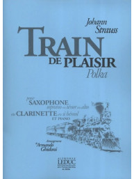 Johann Strauss Jr.: Train De Plaisir (noty na klarinet, klavír)
