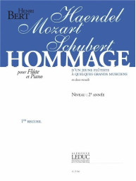 Henri Bert: Hommage dun jeune Flutiste Vol.1 (noty na příčnou flétnu, klavír)
