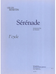 Gilles Martin: Serenade (noty na příčnou flétnu, klavír)