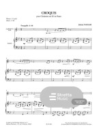 Jérôme Naulais: Croquis 1 (noty na klarinet, klavír) Jérôme Naulais: Croquis 1 (noty na klarinet, klavír)