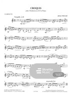 Jérôme Naulais: Croquis 1 (noty na klarinet, klavír) Jérôme Naulais: Croquis 1 (noty na klarinet, klavír)