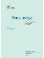 Jean Sichler: Perce-Neige 1 (noty na klarinet, klavír) Jean Sichler: Perce-Neige 1 (noty na klarinet, klavír)