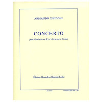 Armando Ghidoni: Concerto (noty na klarinet, klavír)