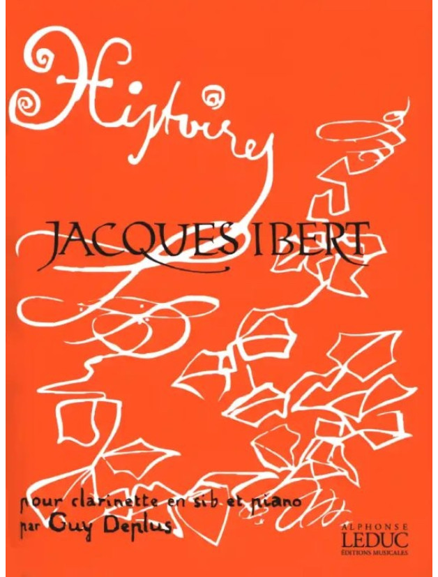 Jacques Ibert: Histoires (noty na klarinet, klavír)