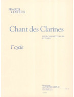 Francis Coiteux: Chant Des Clarines (noty na klarinet, klavír) Francis Coiteux: Chant Des Clarines (noty na klarinet, klavír)