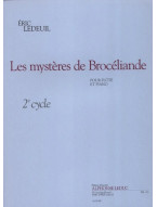 Éric Ledeuil: Les mysteres de Brocéliande (noty na příčnou flétnu, klavír) Éric Ledeuil: Les mysteres de Brocéliande (noty na příčnou flétnu, klavír)