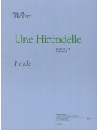Pascal Proust: Une Hirondelle (noty na příčnou flétnu, klavír)