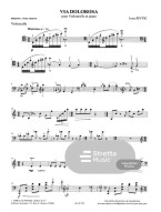 Ivan Jevtic: Via Dolorosa (noty na violoncello, klavír)