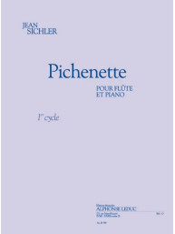 Jean Sichler: Pichenette (noty na příčnou flétnu, klavír)