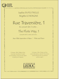 Sophie Dufeutrelle: The Flute Way 1 (noty na příčnou flétnu, klavír)(+audio)
