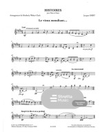 Jacques Ibert: Histoires par Kimberly Walter-Clark (noty na příčnou flétnu, klavír) Jacques Ibert: Histoires par Kimberly Walter-Clark (noty na příčnou flétnu, klavír)