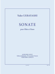Yuko Uebayashi: Sonate (noty na příčnou flétnu, klavír)