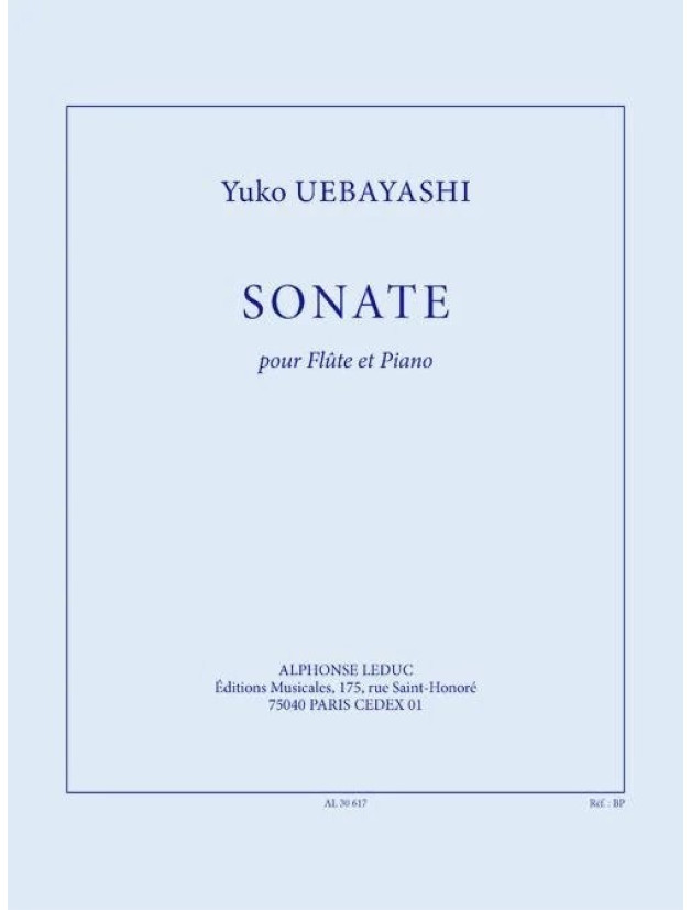 Yuko Uebayashi: Sonate (noty na příčnou flétnu, klavír)