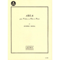 Eugéne Bozza: Aria (noty na housle, klavír)(+audio)