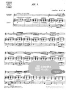 Eugéne Bozza: Aria (noty na housle, klavír)(+audio)