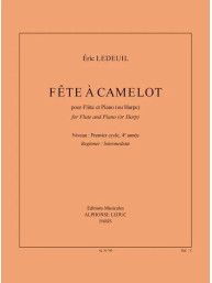 Éric Ledeuil: Fete Camelot (noty na příčnou flétnu, klavír)