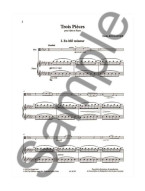 Nadia Boulanger: 3 Pieces (noty na violu, klavír)