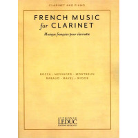 French Music for Clarinet (noty na klarinet, klavír)
