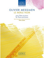 Olivier Messiaen: Le Merle noir (noty na příčnou flétnu, klavír)