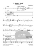 Olivier Messiaen: Le Merle noir (noty na příčnou flétnu, klavír)