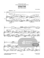 Henri Dutilleux: Sonatine (noty na příčnou flétnu, klavír)