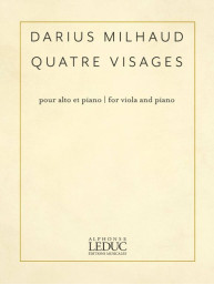 Darius Milhaud: 4 Visages (noty na violu, klavír)