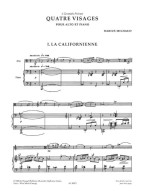 Darius Milhaud: 4 Visages (noty na violu, klavír)