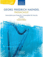 Georg Friedrich Händel: Passacaille (noty na harfu)
