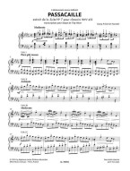 Georg Friedrich Händel: Passacaille (noty na harfu)