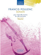 Francis Poulenc: Sonate (noty na violoncello, klavír)