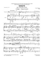 Francis Poulenc: Sonate (noty na violoncello, klavír)