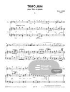 Betsy Jolas: Trifolium (noty na příčnou flétnu, klavír) Betsy Jolas: Trifolium (noty na příčnou flétnu, klavír)