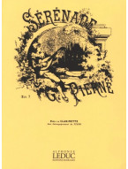 Gabriel Pierné: Sérénade Op.7 (noty na klarinet, klavír) Gabriel Pierné: Sérénade Op.7 (noty na klarinet, klavír)