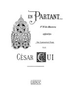 César Cui: En Partant (noty na klarinet, klavír) César Cui: En Partant (noty na klarinet, klavír)