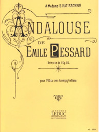 Emile Pessard: Andalouse Op. 20 (noty na příčnou flétnu, klavír)