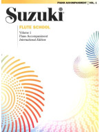 Suzuki Flute School 1 - Piano Accompaniment (noty na příčnou flétnu, klavír)