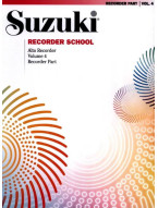 Suzuki Alto Recorder School 4 - Part (noty na zobcovou flétnu)