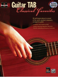 Basix Guitar TAB Classical Favorites (noty, tabulatury na kytaru)(+audio)