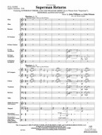 Superman Returns (noty pro školní koncertní orchestr, party, partitura)