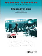 George Gershwin: Rhapsody in Blue (noty pro jazzový big band, party, partitura)