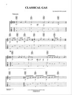 Mason Williams: Classical Gas (noty, tabulatury na kytaru)