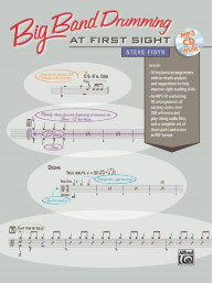 Steve Fidyk: Big Band Drumming At First Sight (noty na bicí)
